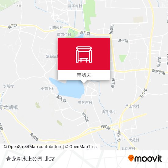 青龙湖水上公园地图