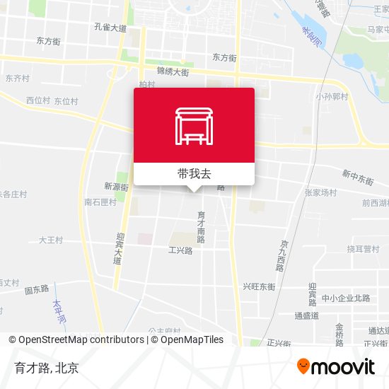 育才路地图