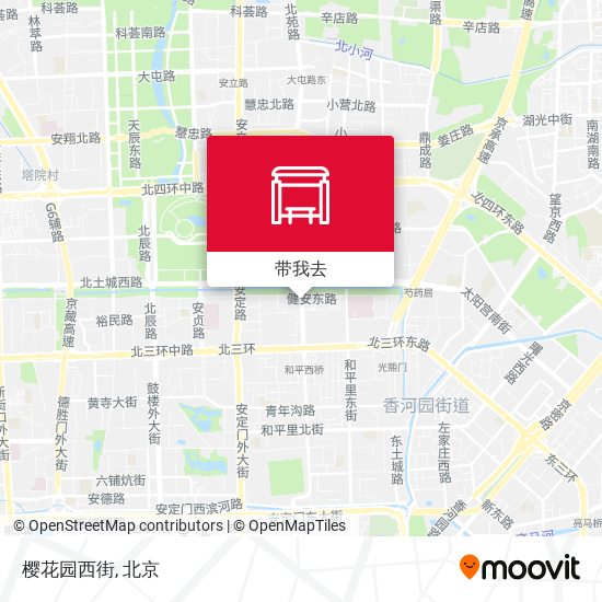 樱花园西街地图