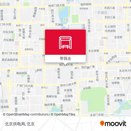 北京供电局地图