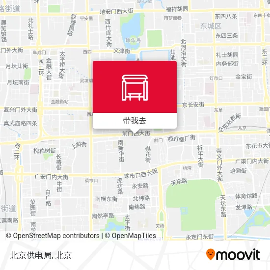 北京供电局地图