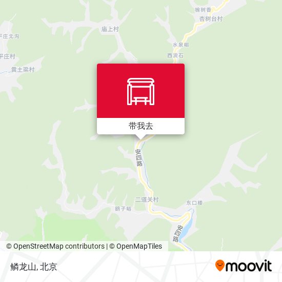 鳞龙山地图