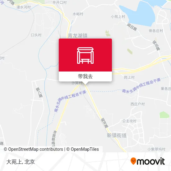 大苑上地图