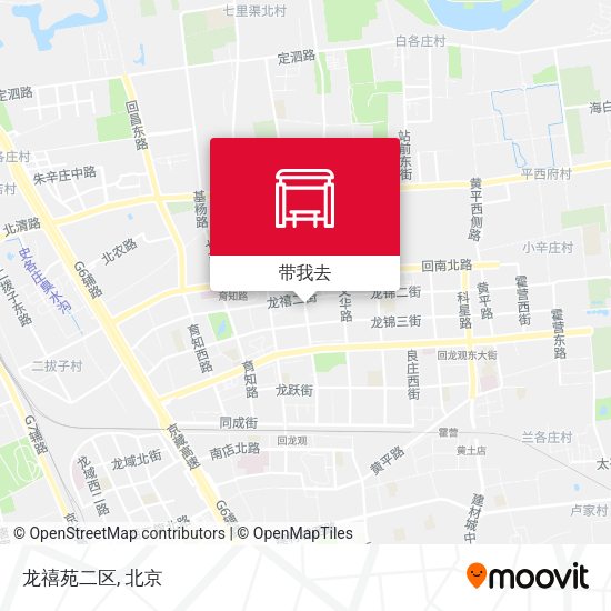 龙禧苑二区地图