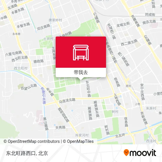 东北旺路西口地图
