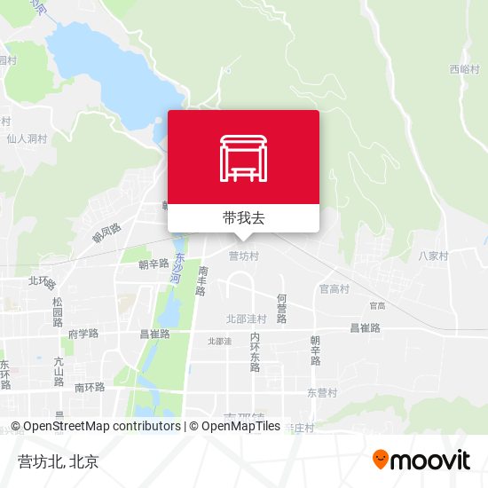 营坊北地图