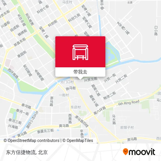 东方信捷物流地图