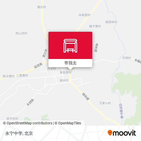 永宁中学地图