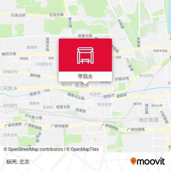 杨闸地图