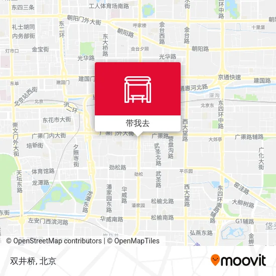 双井桥地图
