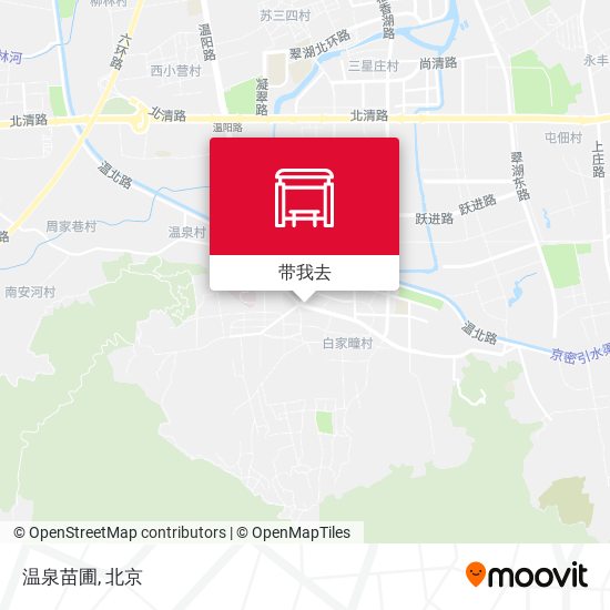 温泉苗圃地图