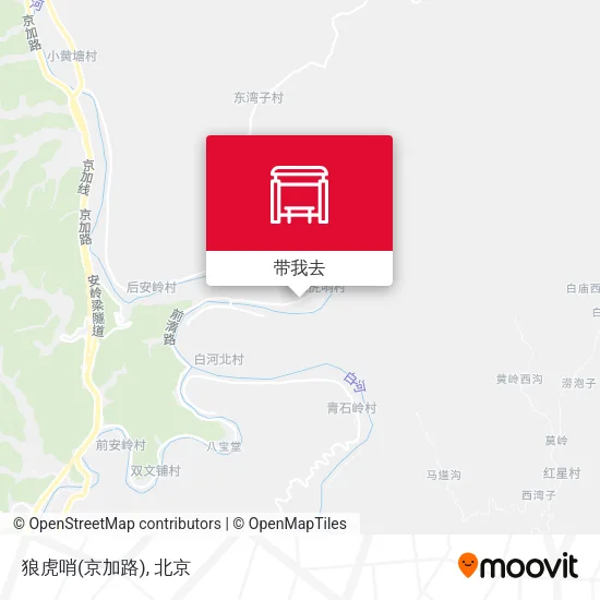 狼虎哨(京加路)地图