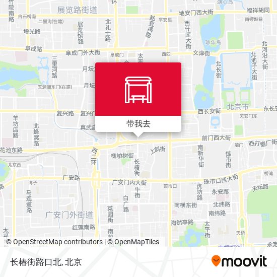 长椿街路口北地图