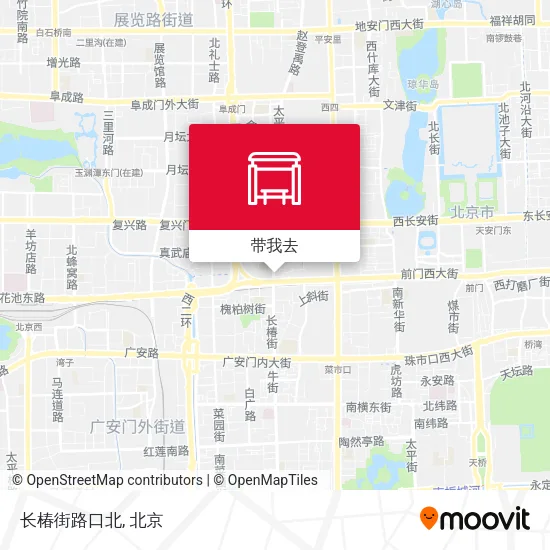 长椿街路口北地图