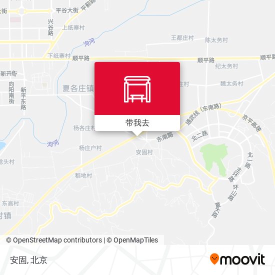 安固地图