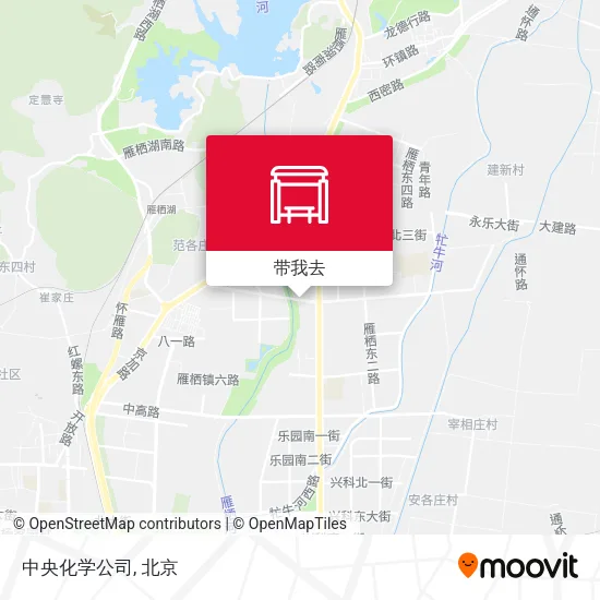 中央化学公司地图