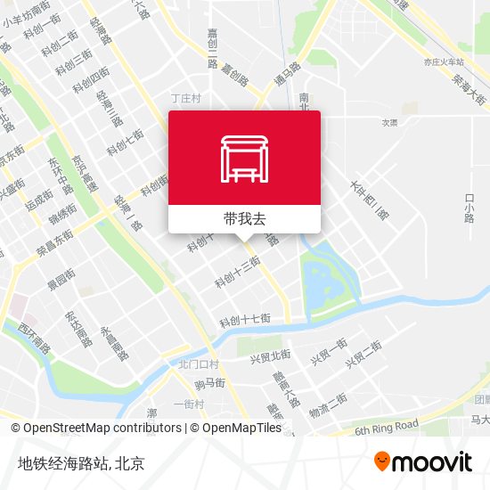 地铁经海路站地图