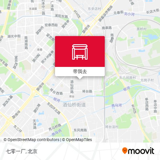 七零一厂地图