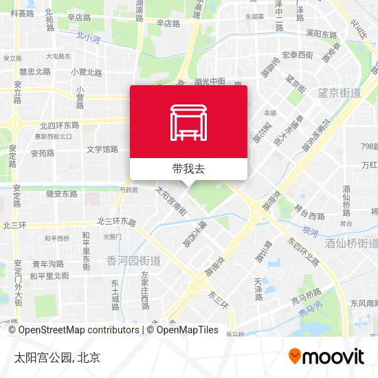 太阳宫公园地图