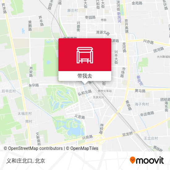 义和庄北口地图