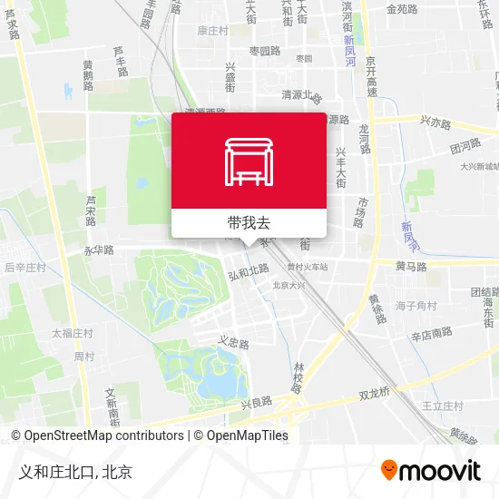 义和庄北口地图