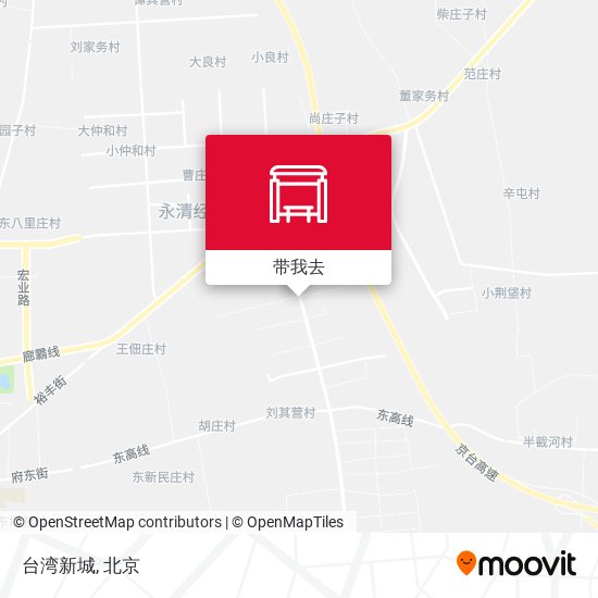 台湾新城地图