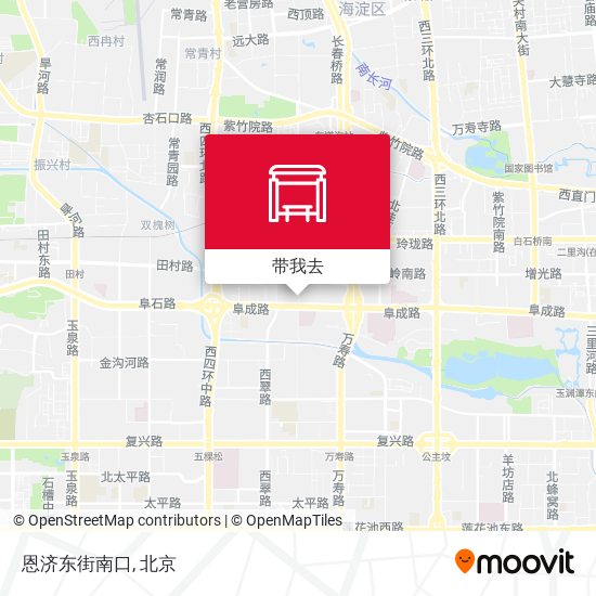 恩济东街南口地图