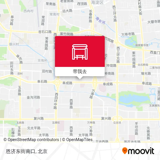 恩济东街南口地图