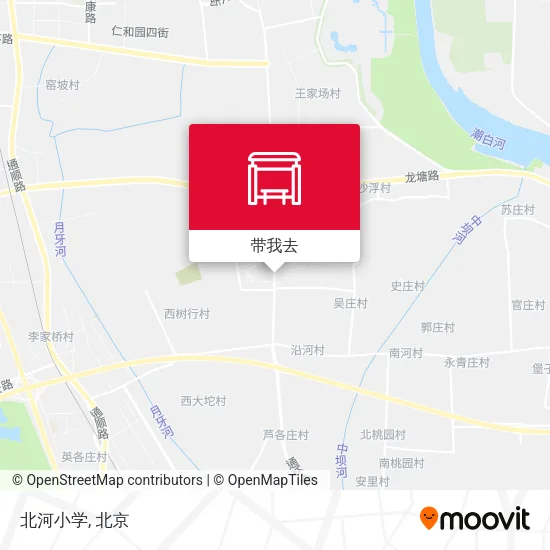 北河小学地图