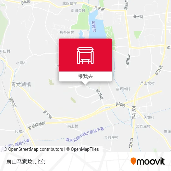 房山马家坟地图