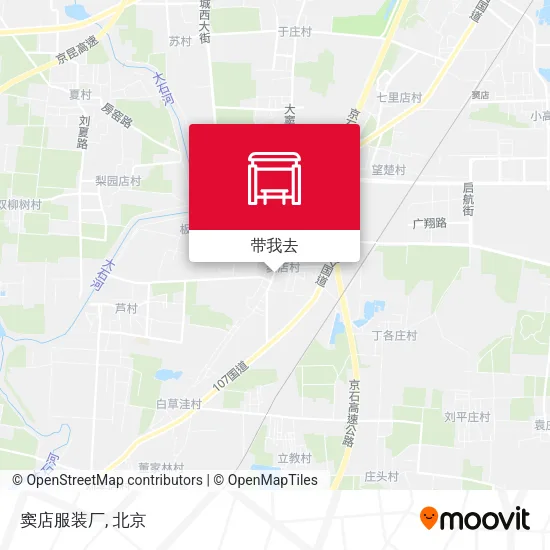窦店服装厂地图