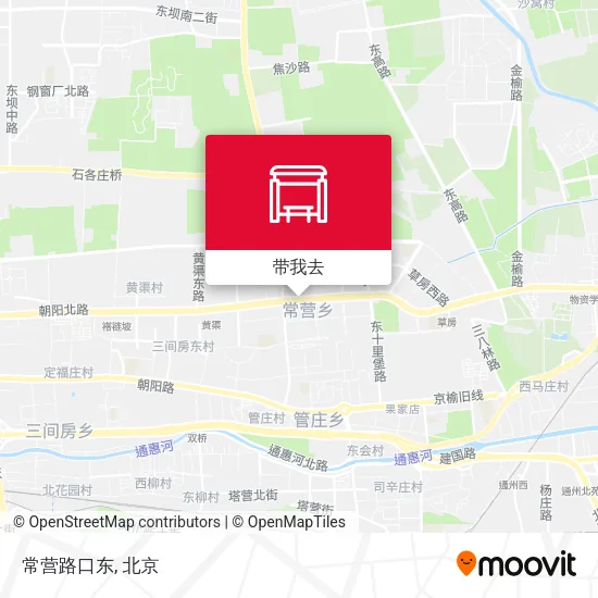 常营路口东地图