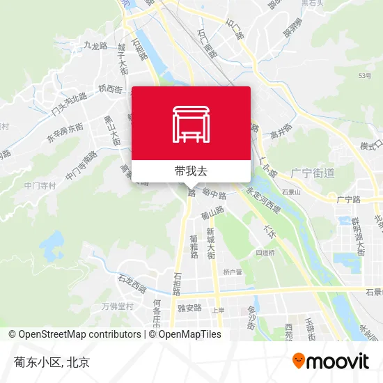 葡东小区地图