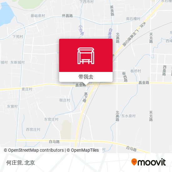 何庄营地图