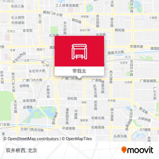 双井桥西地图