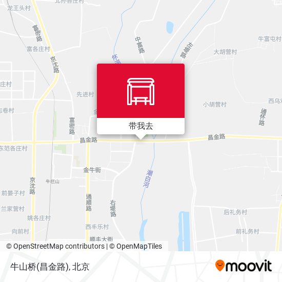 牛山桥(昌金路)地图