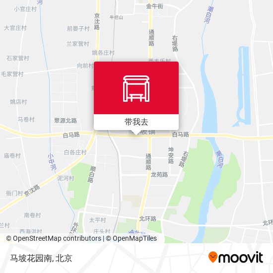 马坡花园南地图