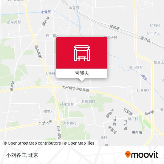 小刘各庄地图