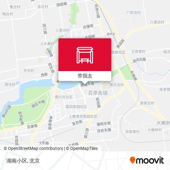 湖南小区地图