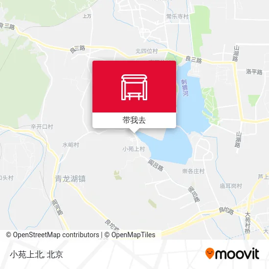 小苑上北地图