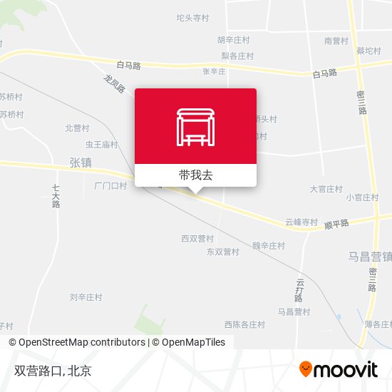 双营路口地图