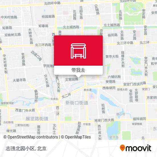 志强北园小区地图