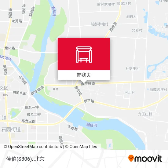 俸伯(S306)地图