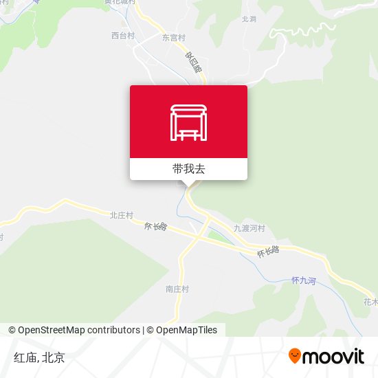 红庙地图