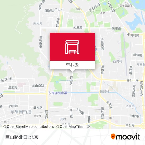 巨山路北口地图