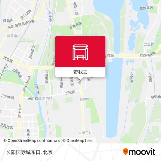 长阳国际城东口地图