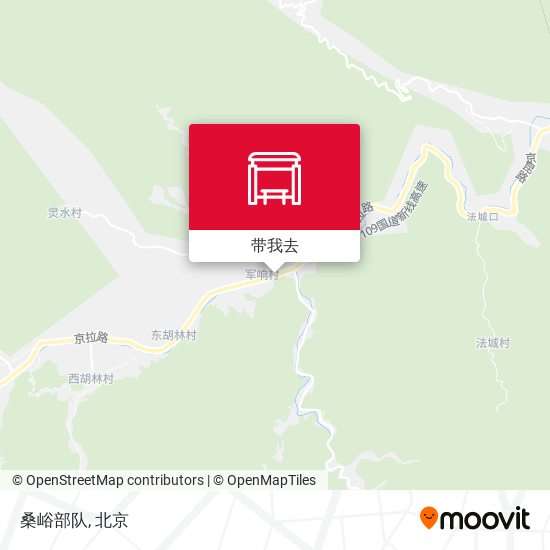 桑峪部队地图
