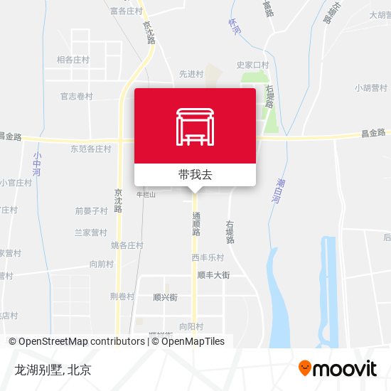 龙湖别墅地图