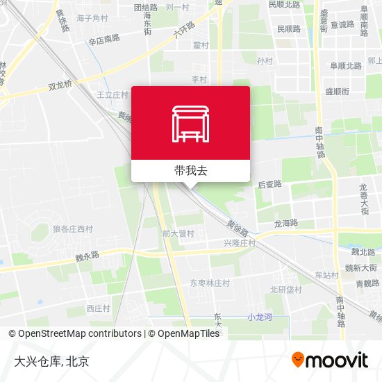 大兴仓库地图