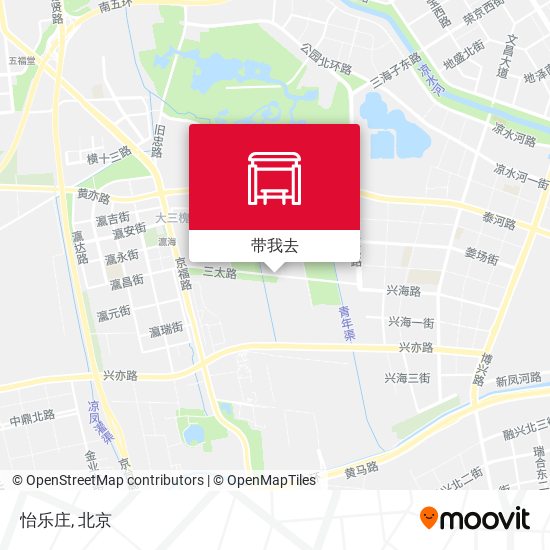 怡乐庄地图